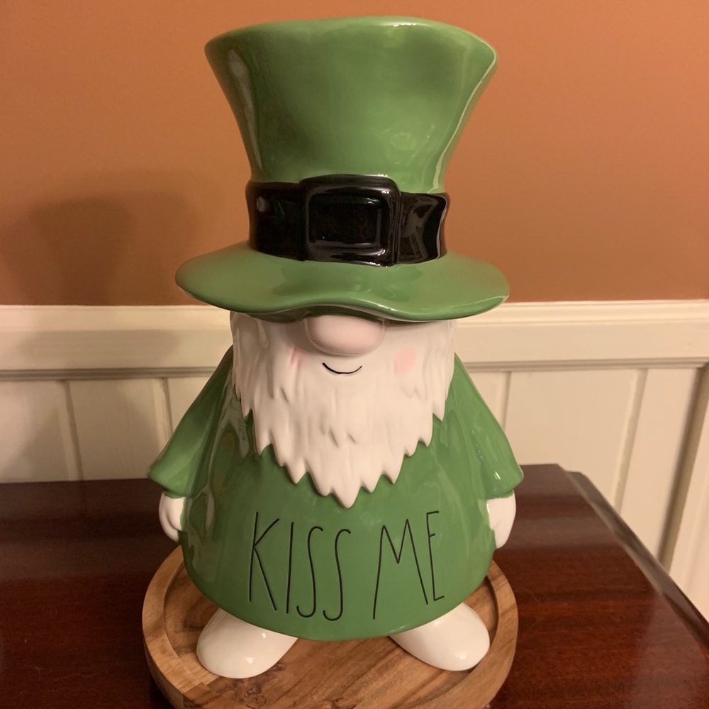Rae Dunn Kiss Me Gnome Leprechaun